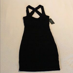 Guess pointelle sweater dress